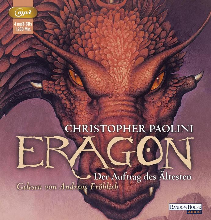 Actual product image Eragon 2 - The Elder's Mission (Reading, 4 mp3) (Joannis Stefanidis, Andreas happy, Christopher Paolini, German)