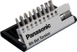 Actual product image Panasonic accessories TOOL-BS1 bit set in practical holder