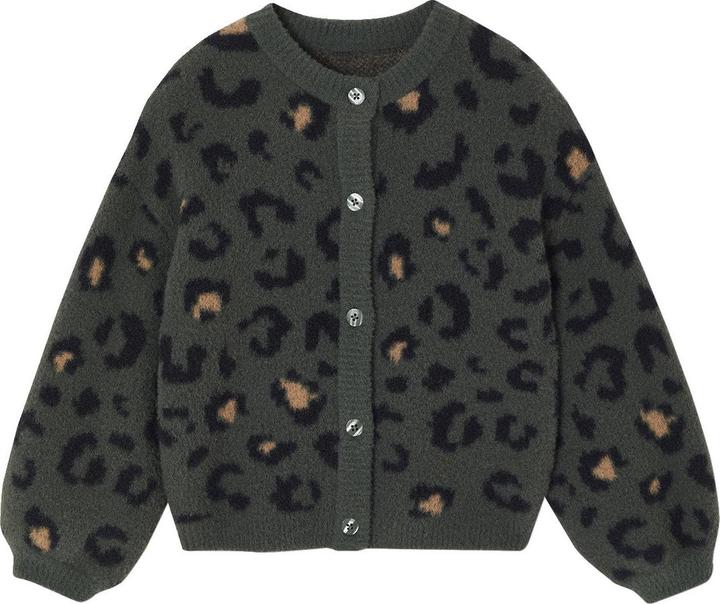 Produktbild Vertbaudet Flauschige Mädchen Strickjacke mit Tiermotiven (140)