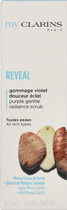 Actual product image Clarins My Reveal Gomm Violet Douc (Cleansing scrub, 50 ml)