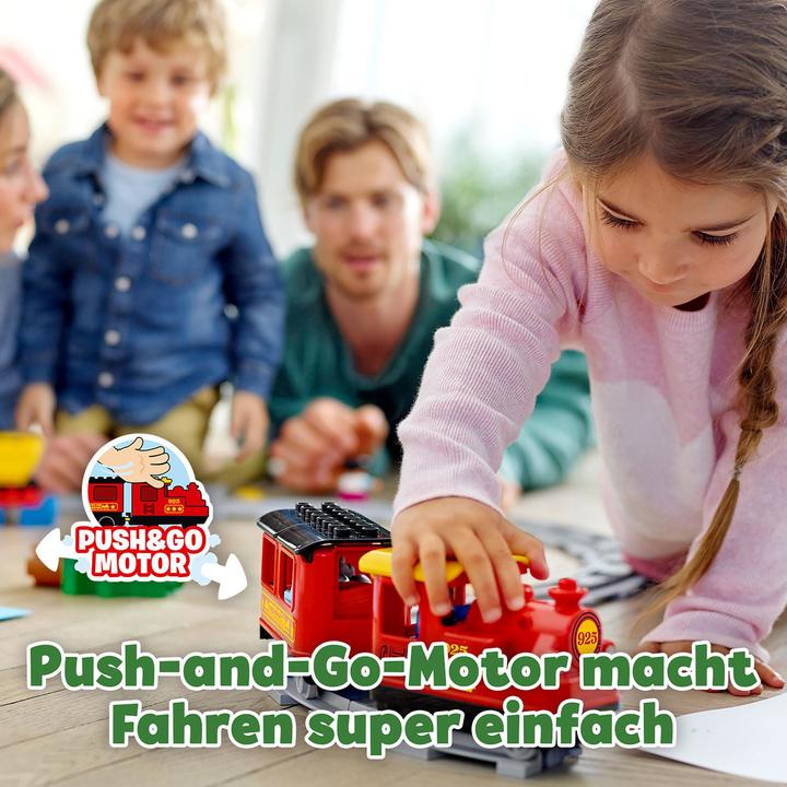 Produktbild LEGO Dampfeisenbahn (10874)