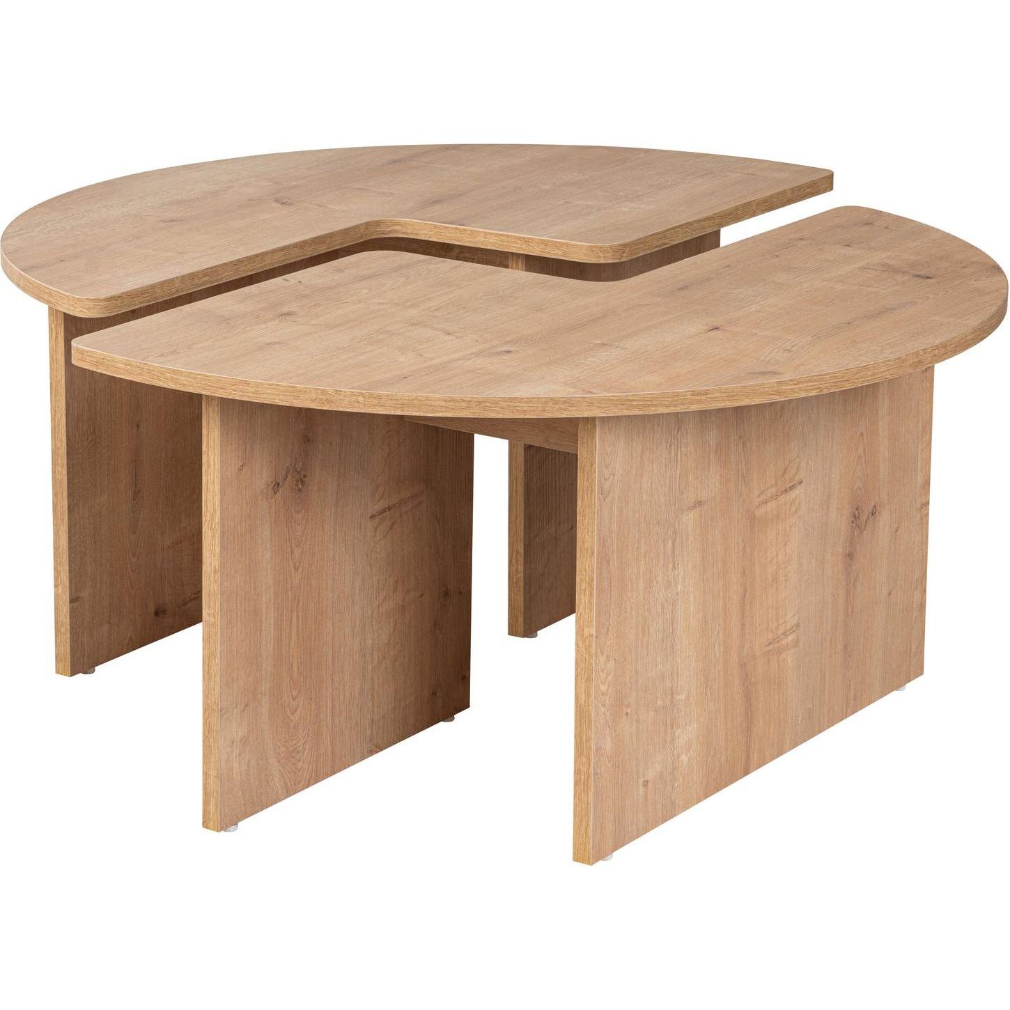 Skye Decor, Couchtisch + Beistelltisch, Moira Scandinavian Coffee Table (90 x 41 x 90 cm)