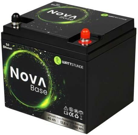 Produktbild Wattstunde Batterie NOVA Base 60 Ah LiFePO4 (12.80 V, 60 Ah)