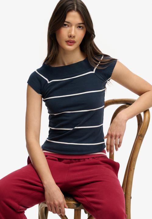 Produktbild Superdry Athletic Off Shoulder Muster-Top (XXS)
