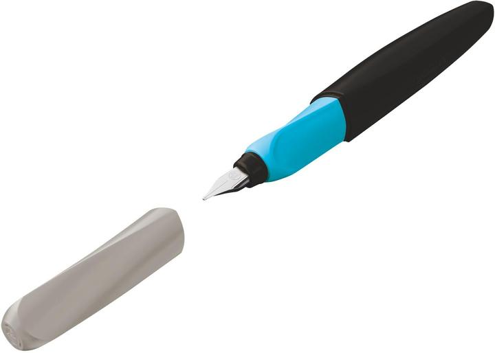 Produktbild Pelikan Füllhalter (Patronenfüllsystem) Twist® Color Blocking Füller für Rechts- und Linkshänder, da (Dark, 1 x)