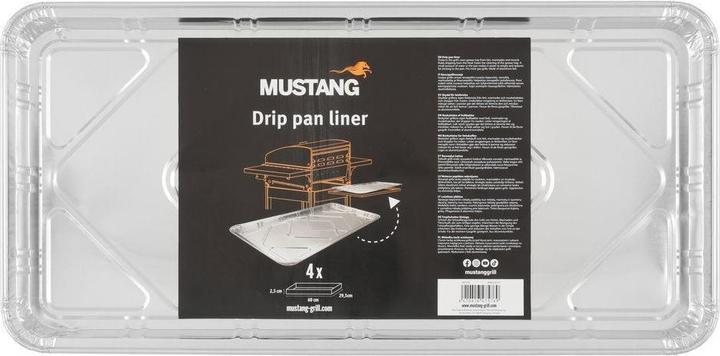 Mustang Oil pan cover, 60 x 29.5 cm, set of 4