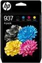 Actual product image HP 937 (C, FC, M, Y)