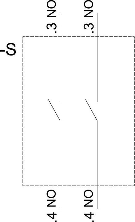Produktbild Siemens Selector switch, 22mm, black, white