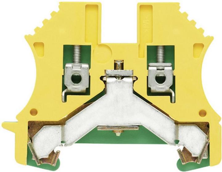 Actual product image Weidmüller Protective conductor terminal blocks WPE WPE 35N 1717740000-1 Green, Yellow 1 pc.