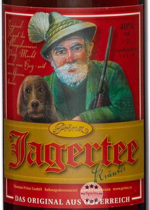 Produktbild Prinz Jagertee Kräuter mit Tasse