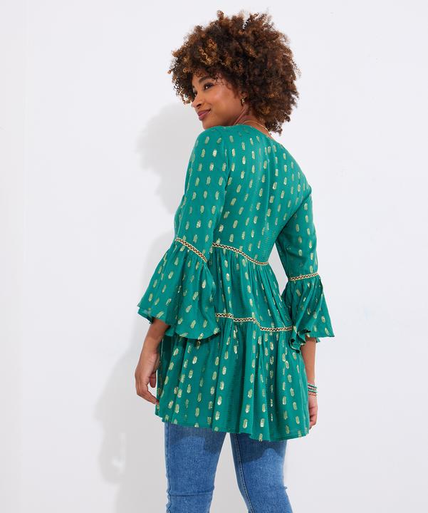 Produktbild Joe Browns Tiered Beaded Boho Mini Dress (40)