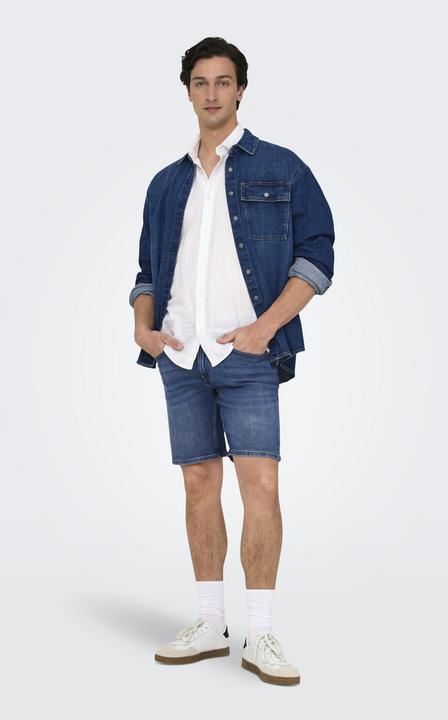 Image du produit Only & Sons ONSWEFT Normal geschnitten Shorts Jeans-Shorts (XXL)
