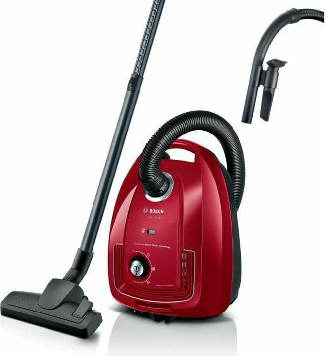 Image du produit Bosch Hausgeräte Série 4 BGB38RD2 Aspirateur 4 l Cylindre sous vide à sec 600 W Sac à poussière