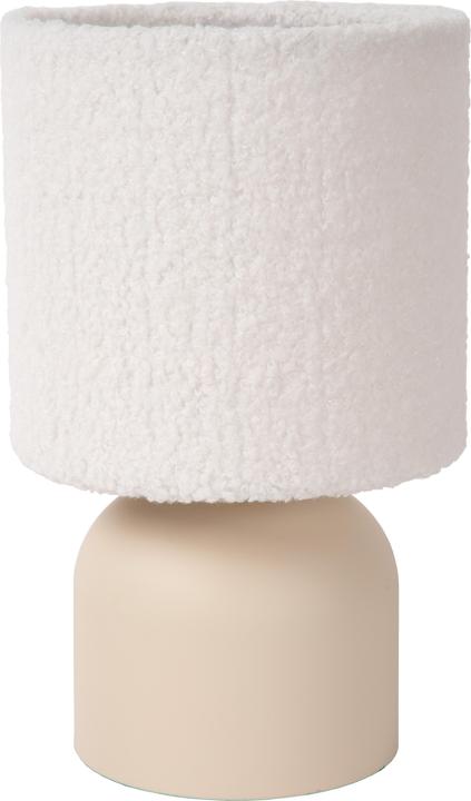Produktbild Lucide WOOLLY - Tischlampe - Ø 16 cm - 1xE14 - Beige 10516/01/38 (E14)