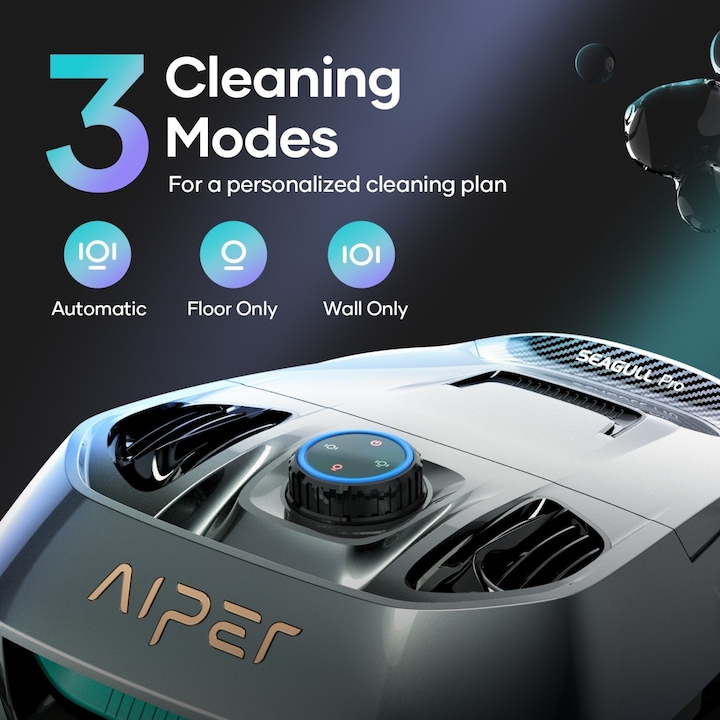 Actual product image Aiper Seagull Pro cordless robot
