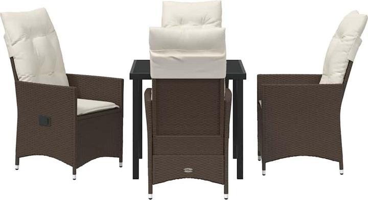 Produktbild vidaXL Garten Essgruppe (80 x 80 x 73 cm)