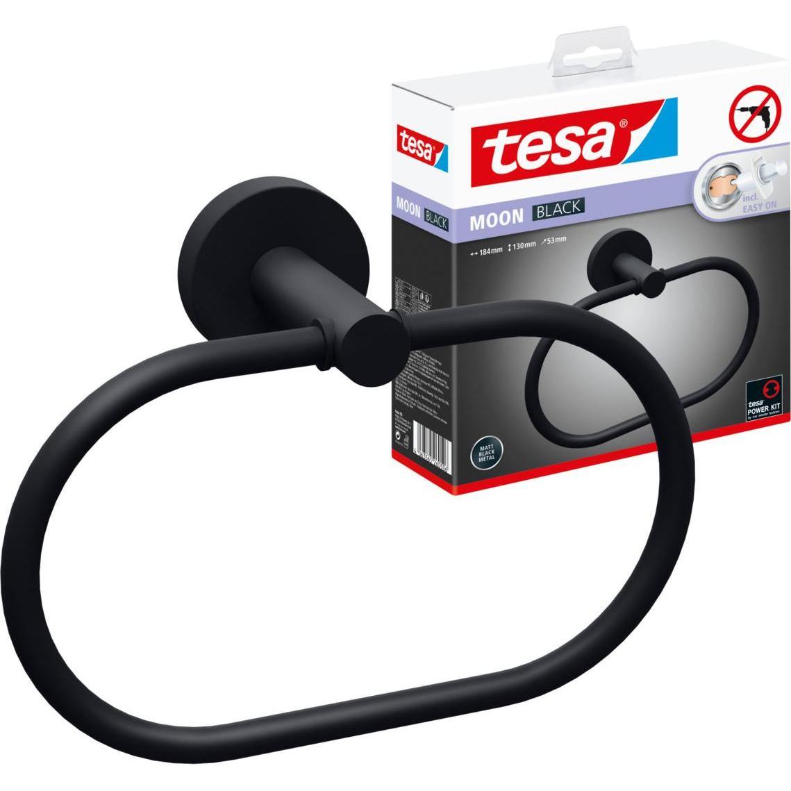 tesa, Handtuchhalter + Handtuchhaken, Moon