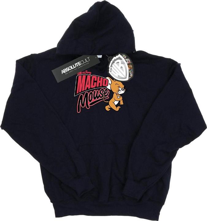 Immagine prodotto Tom & Jerry Macho Mouse Felpa con Cappuccio Uomo (M)