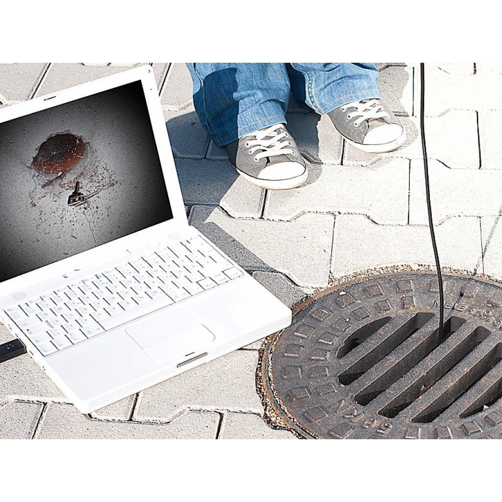 Thumbnail - Somikon, Endoskopkamera, Wasserdichte 7 Meter Endoskop Kamera Inspektionskamera Inspektion Aufnahme