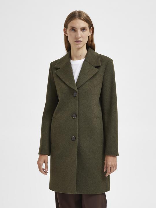 Actual product image Selected Wool blend coat
