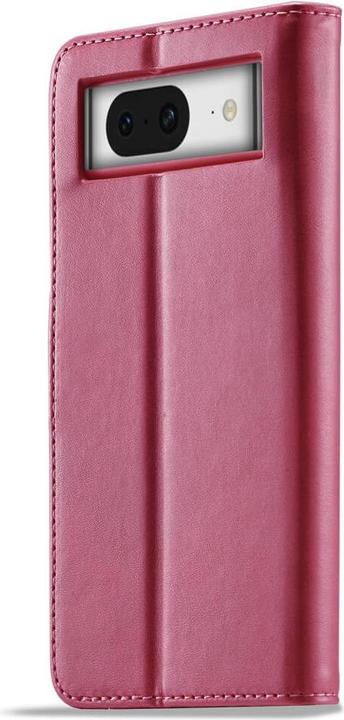 Image du produit LC.Imeeke Google Pixel 8 - Etui en cuir rose (Google Pixel 8)
