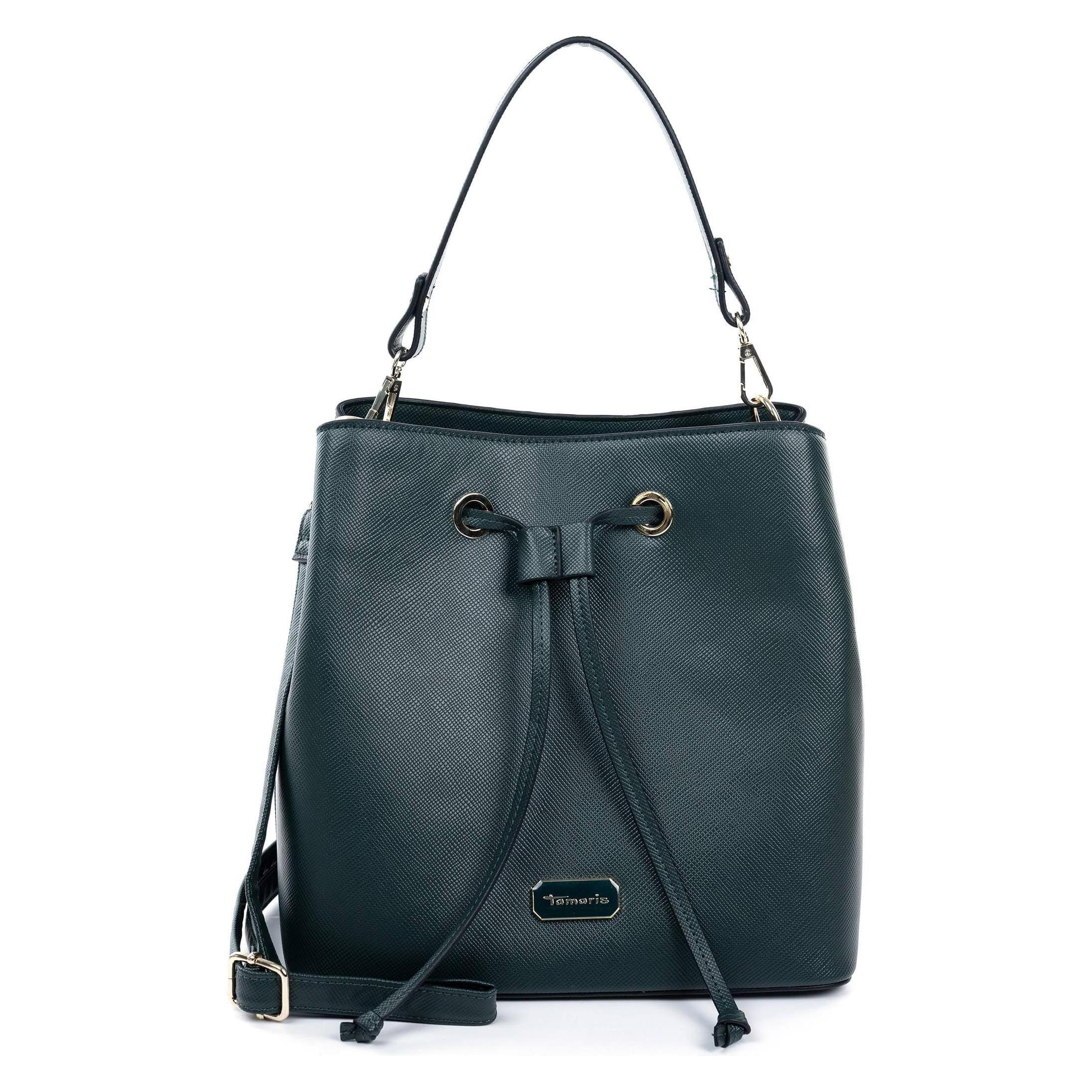 Tamaris, Damen, Handtasche, Beutel Tas Anja, Grün