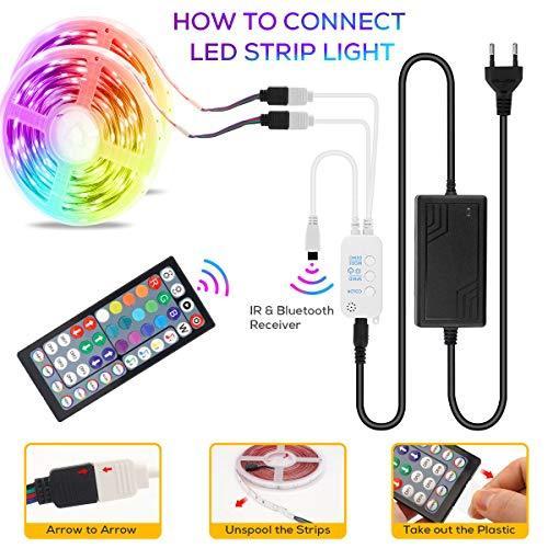 Actual product image Hovvida LED Strip (RGB, 2000 cm, Indoor)