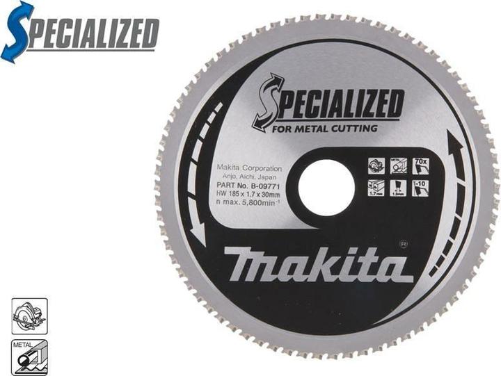 Produktbild Makita SPECIALIZED Sägeb.185x30x70Z
