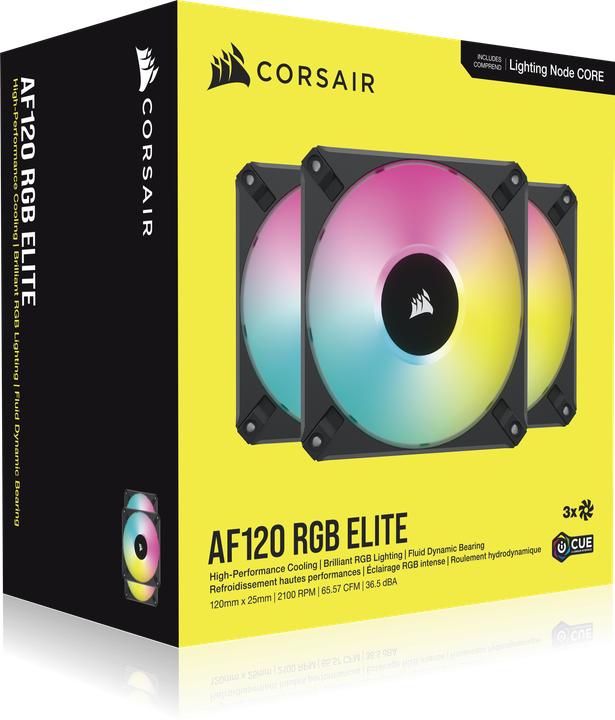 Produktbild Corsair AF120 RGB Elite (120 mm, 3 x)