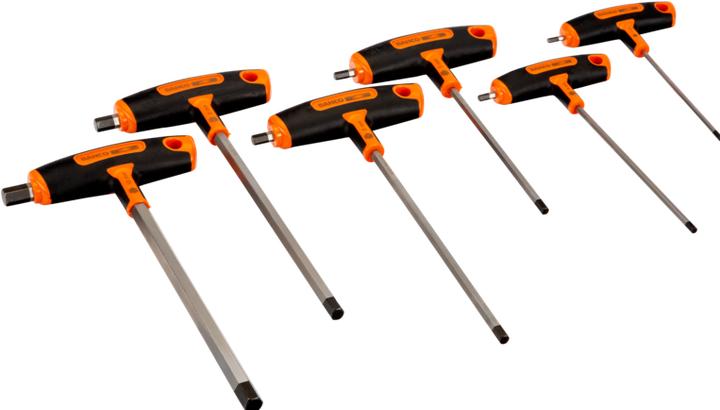 Actual product image Bahco Hexagonal T-Handle Set