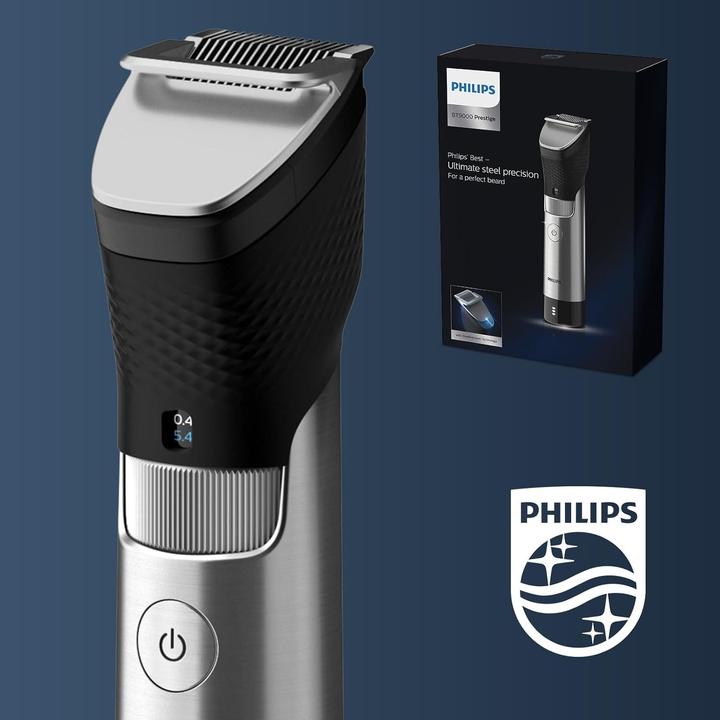 Actual product image Philips Beardtrimmer Series 9000 Prestige (BT9810/15)