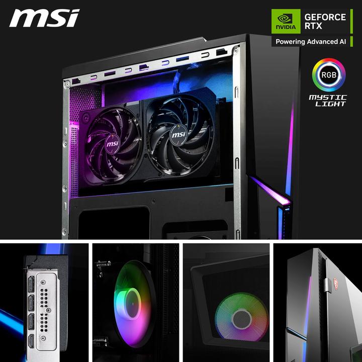 Actual product image MSI Desktop PC MPG Trident AS AI 2NVN7-011EU (1000 GB, 32 GB, Intel Core Ultra 7 265, GeForce RTX 5060 Ti)