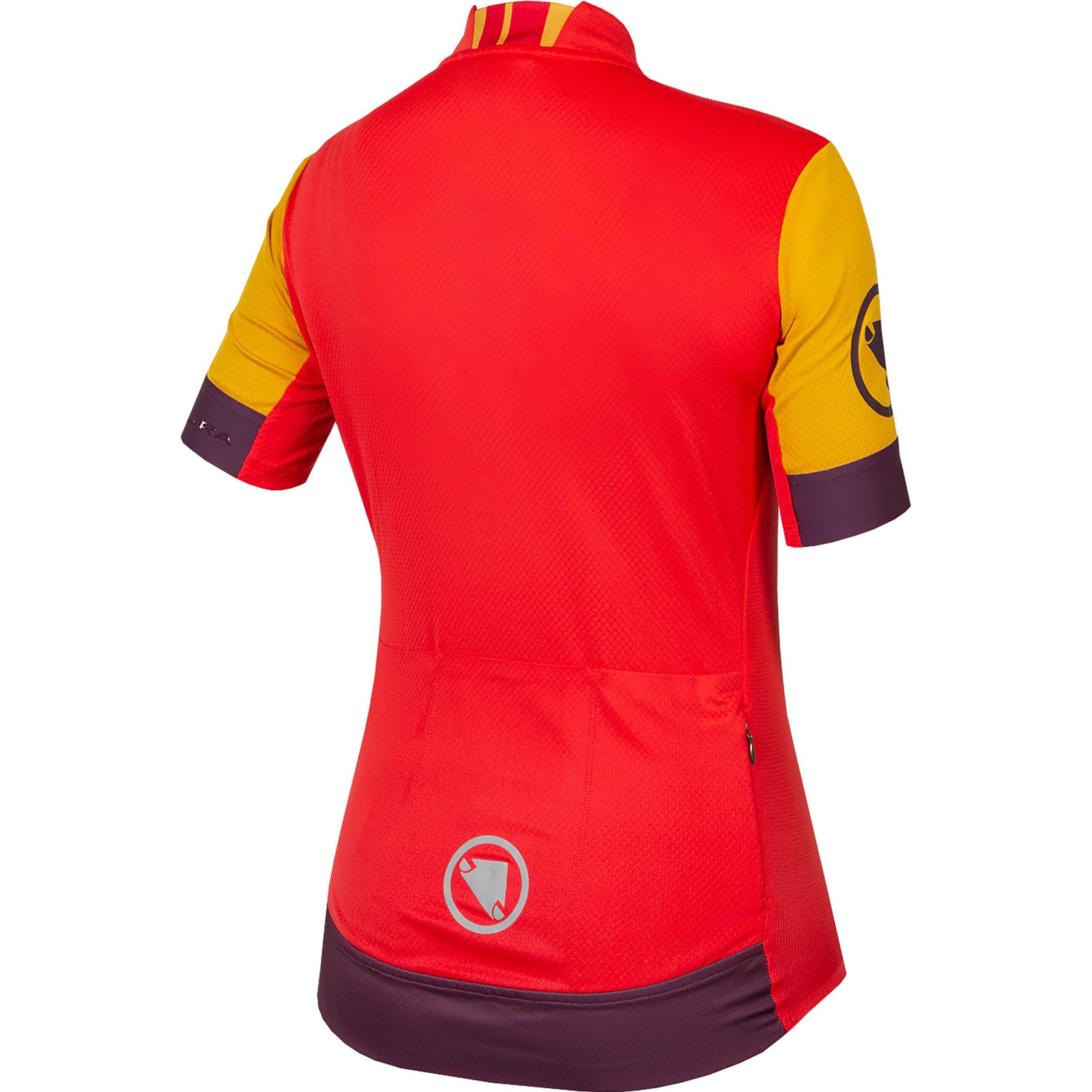 Thumbnail - Endura, Damen, Velotrikot, Damen FS260 Trikot (kurzarm) (S), Rot, S