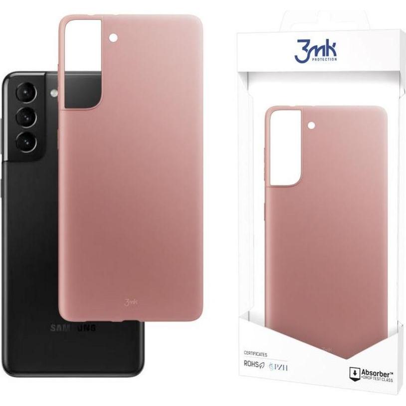 3MK Samsung Galaxy S21 5G - Matt Case lychee (Samsung Galaxy S21 5G), Smartphone Hülle, Rosa