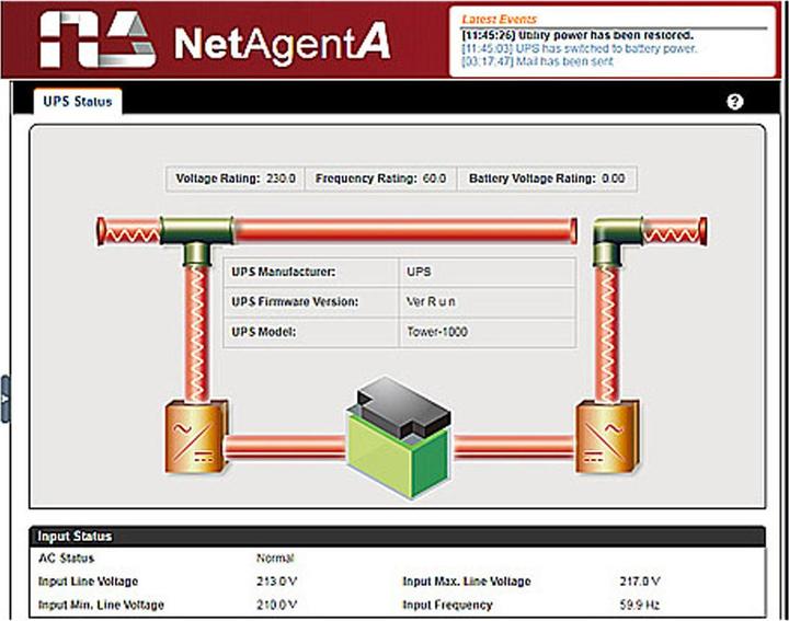 Produktbild Roline LineSecure III Web/SNMP Card, intern, Slot Card