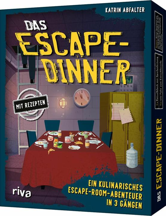 Produktbild Das Escape-Dinner – Ein kulinarisches Escape-Abenteuer in 3 Gängen (Deutsch)