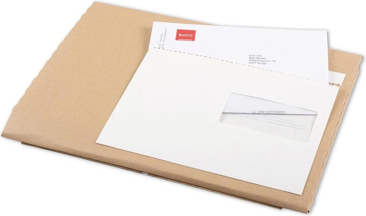 Actual product image Elco Paper document envelope C5 window right, 250 pieces (C5, 250 Piece)