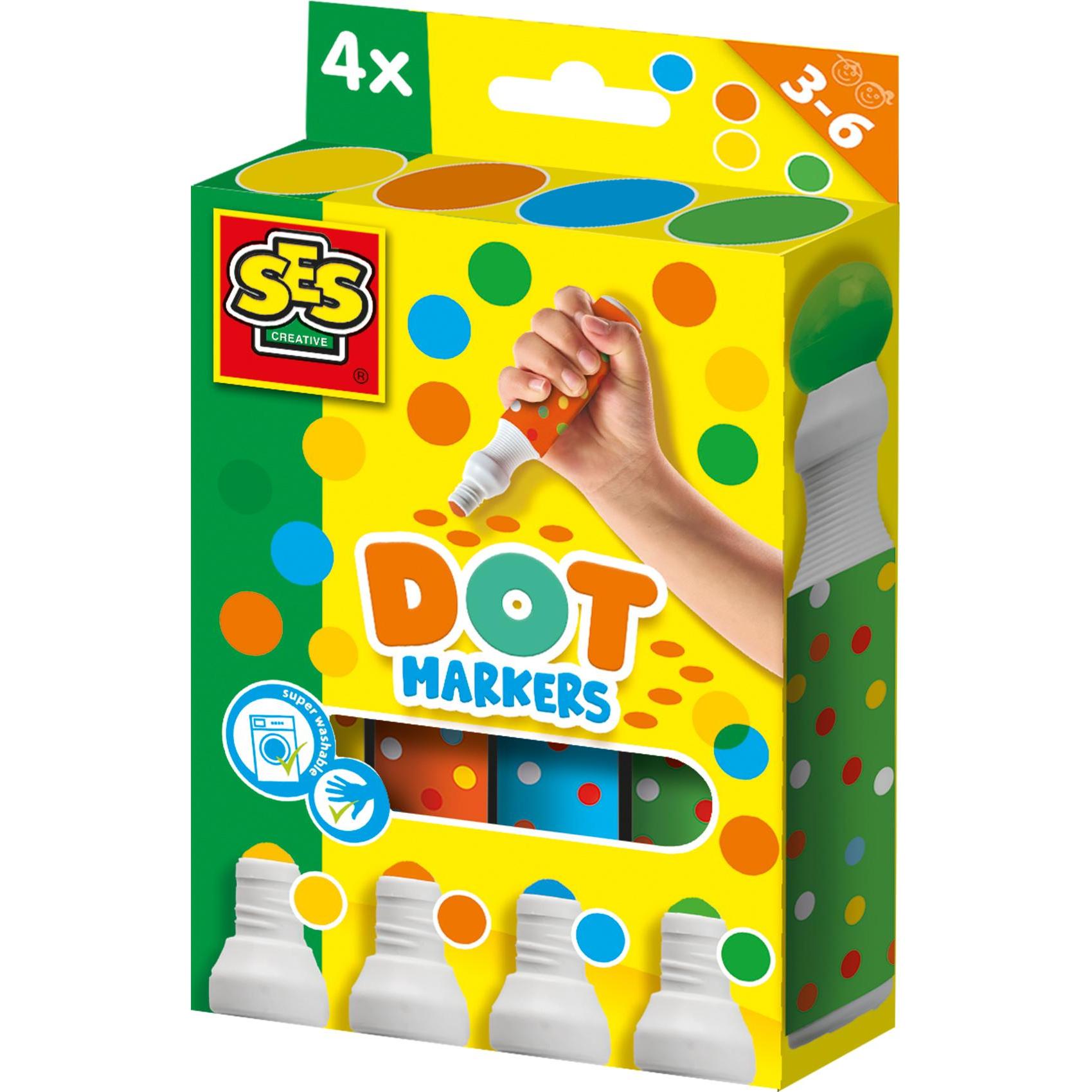 Ses, Marker, Creative DotMarker (Diverse, 4 x)