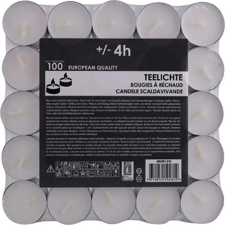 Balthasar Tea lights (100 pcs.)