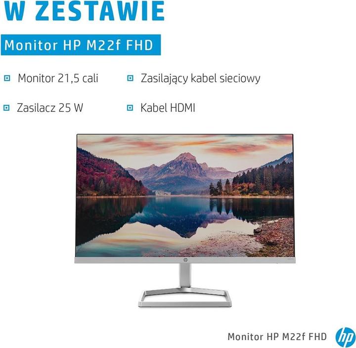 Actual product image HP M22f (1920 x 1080 pixels, 21.50")