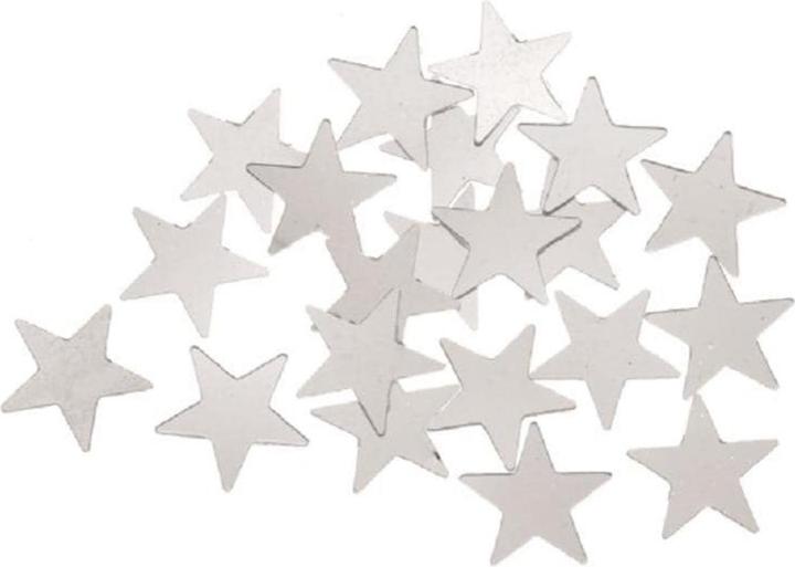 Produktbild Glorex Streusterne silberfarb. mittel