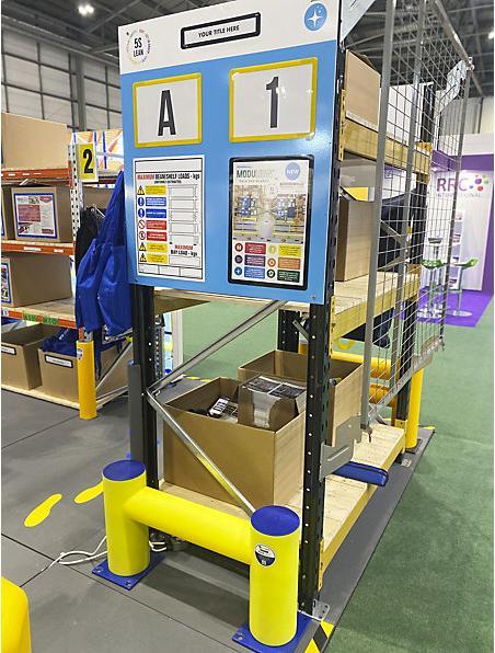 Actual product image kaiserkraft Shelf info board Individual labelling