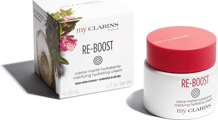 Produktbild MyClarins RE-BOOST Matifying Hydrating Cream (50 ml, Tagescreme)