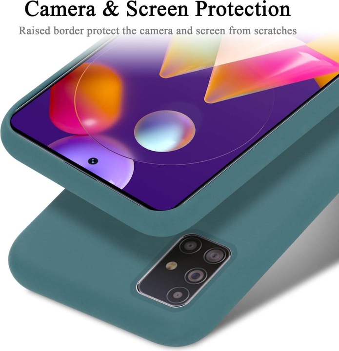 Produktbild Cadorabo Hülle für Samsung Galaxy M31s TPU im Liquid Case Design (Samsung Galaxy M31s)