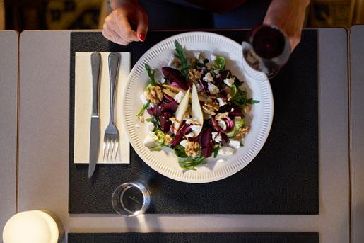 Produktbild Duni Tischset 33 cm x 45 cm, Schwarz (45 x 33 cm)