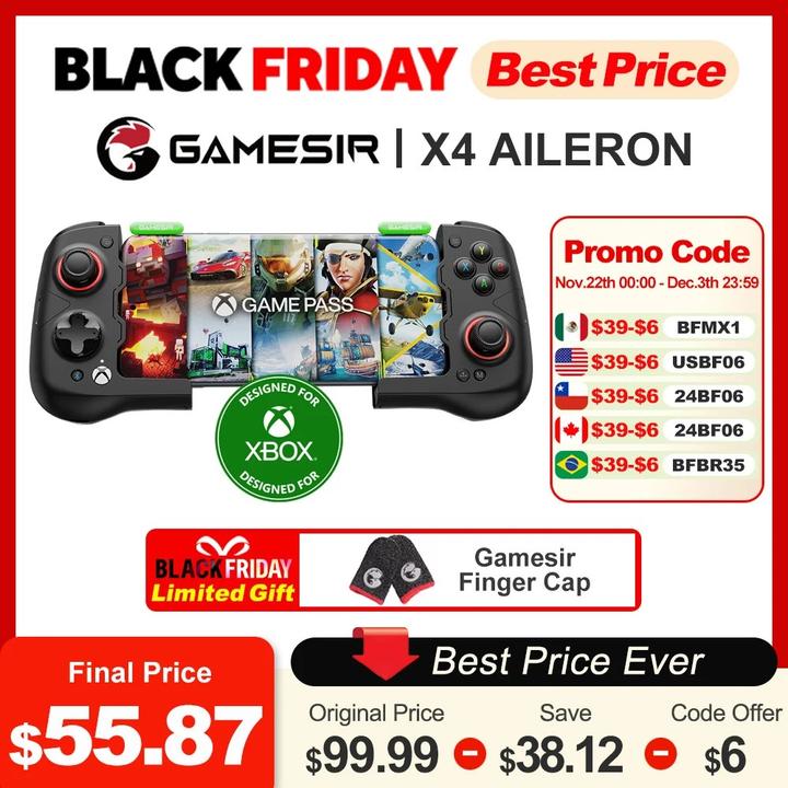 Actual product image Gamesir X4 Aileron (Android)