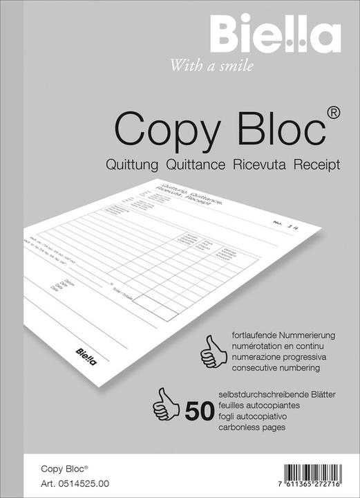 Produktbild Biella Copy Block (100 x)