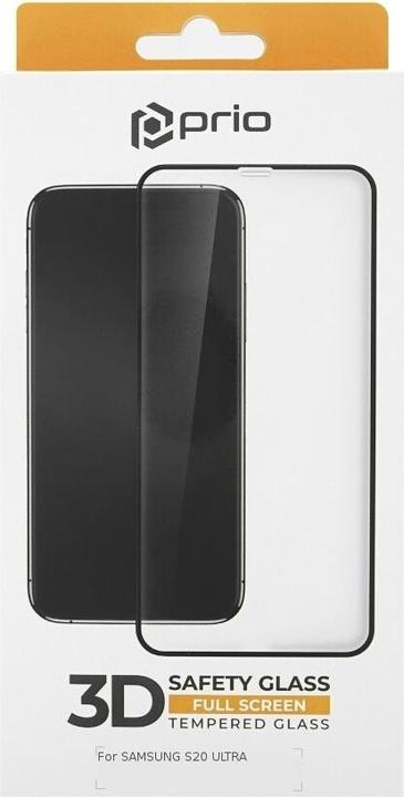 Image du produit prio Verre de protection d'écran 3D pour Samsung S20 Ultra noir (1 pcs, Samsung Galaxy S20 Ultra 5G)