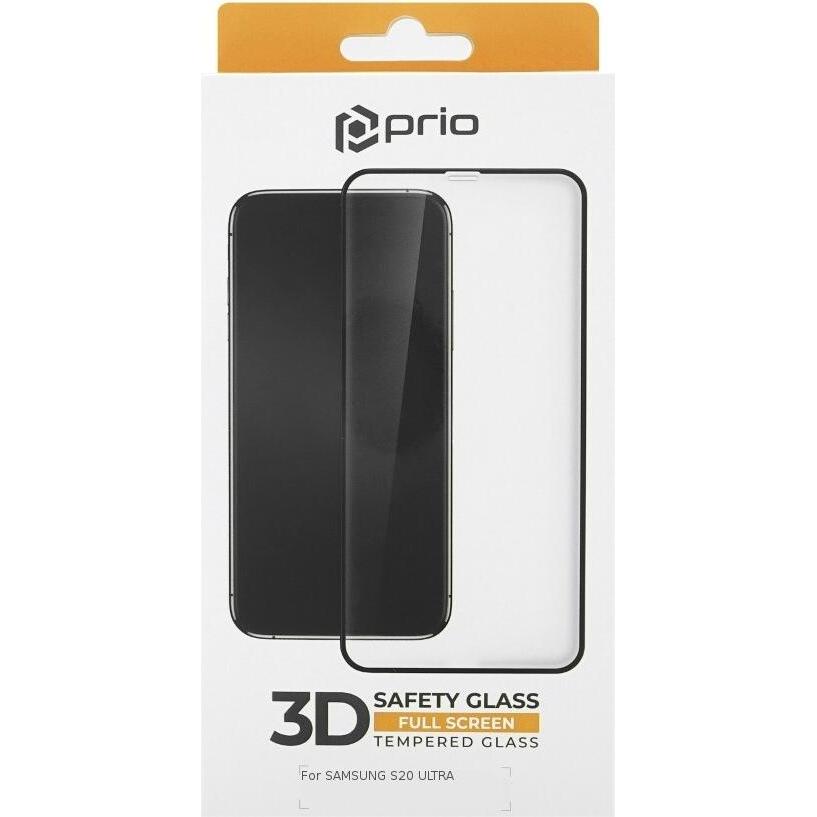 Thumbnail - prio 3D Displayschutzglas für Samsung S20 Ultra schwarz (1 Stück, Samsung Galaxy S20 Ultra 5G, Samsung Galaxy S20 Ultra)...