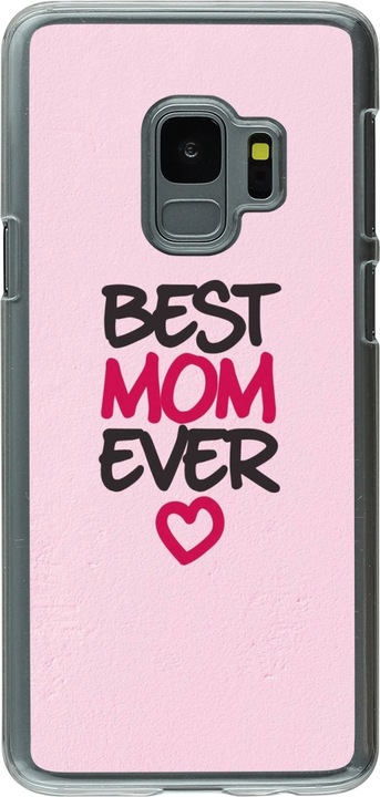 Image du produit PhoneLook Coque transparent Mom 2023 best Mom ever pink (Samsung Galaxy S9)